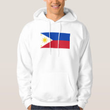 Hooded Sweatshirt mit Flagge auf den Philippinen