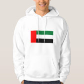 Hooded Sweatshirt mit Flagge der Vereinigten Arabi (Vorderseite)