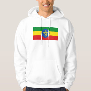 Hooded Sweatshirt mit Flagge in Äthiopien