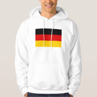 Hooded Sweatshirt mit Flagge in Deutschland