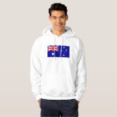 Hooded Sweatshirt mit Flagge von Australien (Vorne ganz)