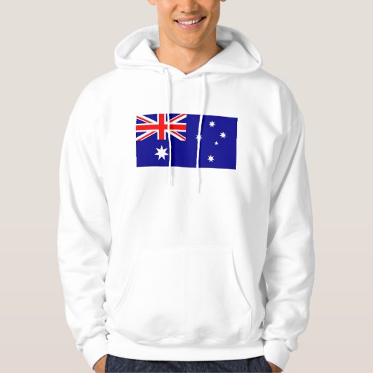 Hooded Sweatshirt mit Flagge von Australien (Vorderseite)