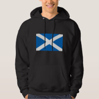 Hooded Sweatshirt mit Flagge von Schottland