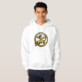 Hooded Sweatshirt mit Sagittarier Symbol (Vorne ganz)