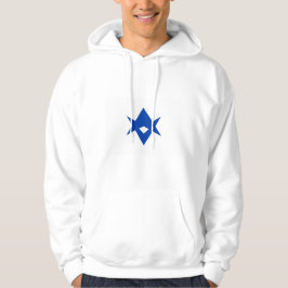 Hooded Sweatshirt with Flag of Toyota City, Japan