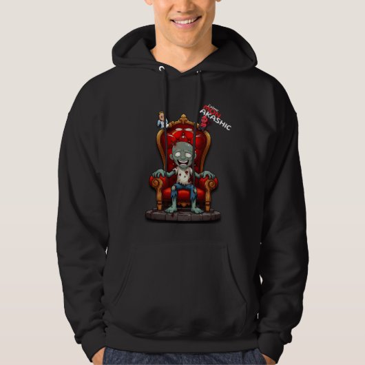 Hoodie AKAThrone Wird Ich liebe Mein Akashic (Vorderseite)
