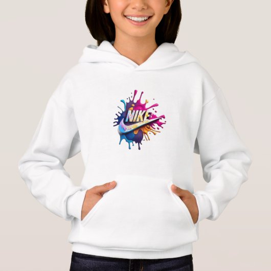 Hoodie Art Nike for kid (Vorderseite)