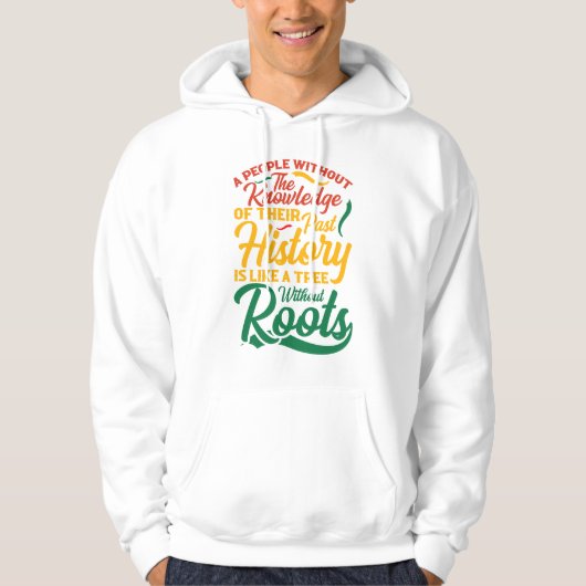 Hoodie-Black History Month 100 Years Hoodie (Vorderseite)