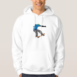 Hoodie das Skateboard der Männer