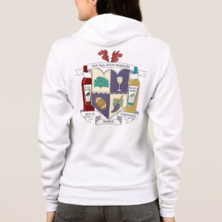 Hoodie der Frauen Zip