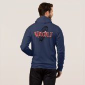 Hoodie der Männer Zipdurch RunCult (Schwarz voll)