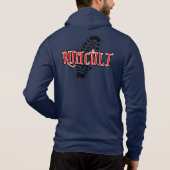 Hoodie der Männer Zipdurch RunCult (Rückseite)