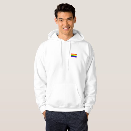 Hoodie. der Stolz der Männer Hoodie (Vorne ganz)