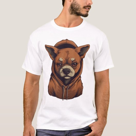 Hoodie Frenchie: Zu Coole Pelzschule! T-Shirt (Vorderseite)