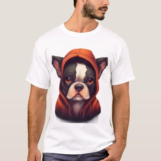 Hoodie Frenchie: Zu Coole Pelzschule! T-Shirt (Vorderseite)