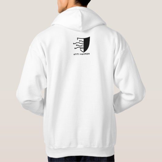 Hoodie für Hacker (Rückseite)