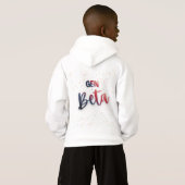 Hoodie - Gen Beta (Schwarz voll)