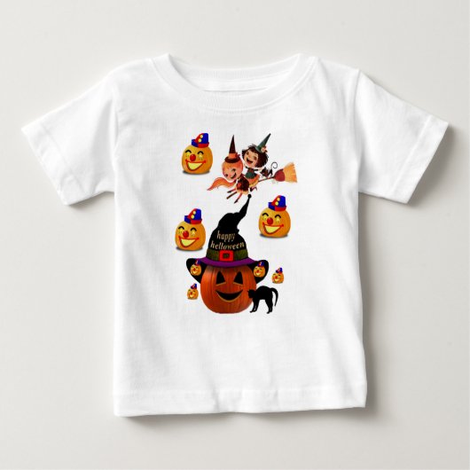 Hoodie Halloween Kleinkinder Baby T-shirt (Vorderseite)