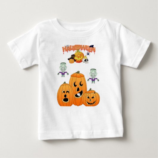 Hoodie Halloween Kleinkinder Baby T-shirt (Vorderseite)