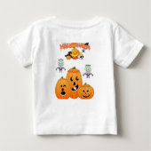 Hoodie Halloween Kleinkinder Baby T-shirt (Rückseite)