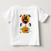 Hoodie Halloween Kleinkinder Baby T-shirt (Rückseite)