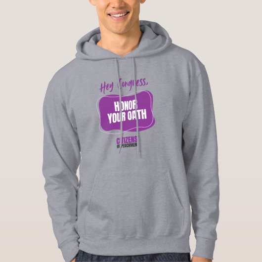Hoodie - Hey Kongress, halte deinen Eid (Vorderseite)