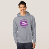 Hoodie - Hey Kongress, halte deinen Eid (Vorne ganz)