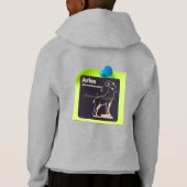 Hoodie HK01 #PinnedMyZodiac! Aries (Rückseite)