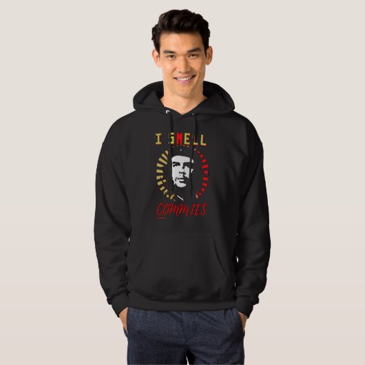 hoodie "I SMELL COMMIES" (Vorne ganz)