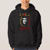 hoodie "I SMELL COMMIES" (Vorderseite)