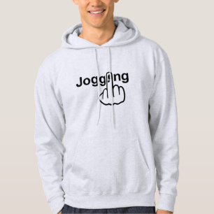 Hoodie Joggen Gedreht
