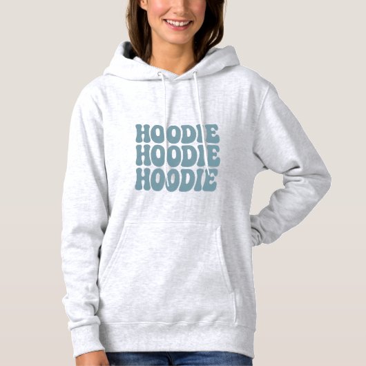 Hoodie – Lustiger Minimalistischer Pullover (Vorderseite)