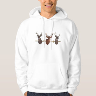 Hoodie, Männer, Damen, Dollar-Rotwild-Sweatshirt Hoodie