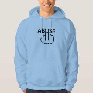 Hoodie Missbrauch ist fürchterlich