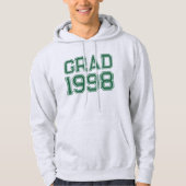 Hoodie mit editierbarem Abschlussjahr (Vorderseite)