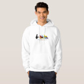 Hoodie mit farbigem Logo (Vorne ganz)