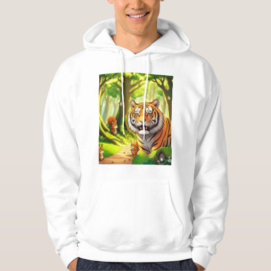 Hoodie mit Ghibli Art (Vorderseite)