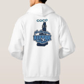 Hoodie mit Individuelle Name und Anzahl (Rückseite)