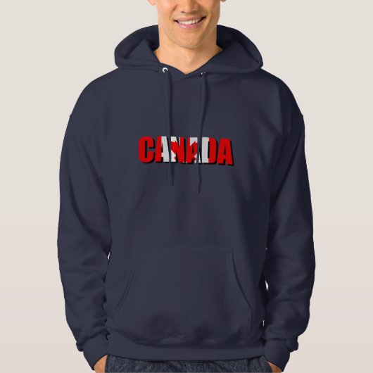Hoodie mit Kanada-Logo (Vorderseite)