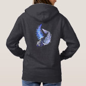 Hoodie New Zealand Fern Design (Rückseite)