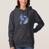 Hoodie New Zealand Fern Design (Vorderseite)