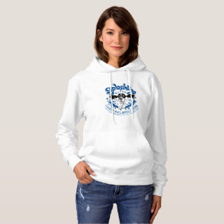 Hoodie, Nichtreißverschluß, großes Logo Hoodie