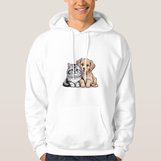 hoodie Perfect for Pet Lovers (Vorderseite)