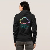 Hoodie PWLF Frauen Zip- Schwarzes (Schwarz voll)