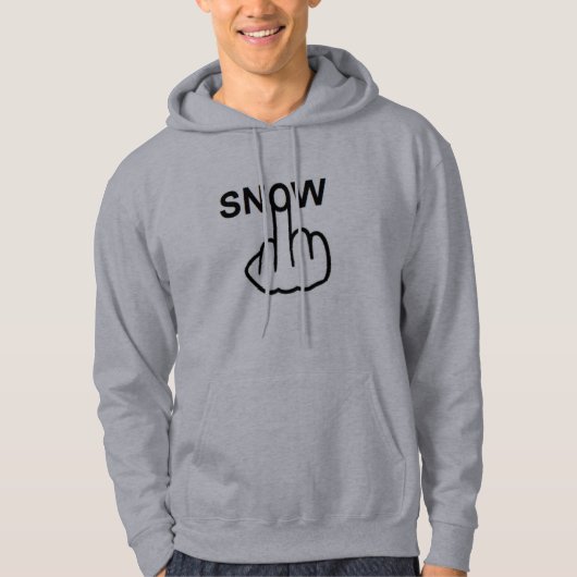 Hoodie Snow Dreh (Vorderseite)