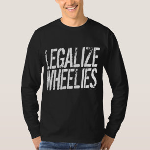 Hoodie Stunt Wheelie Motorbike Bike Geschenk oder T-Shirt