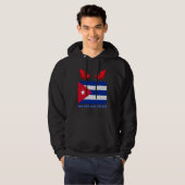 Hoodie Sweatshirt "CUBA" (Vorne ganz)
