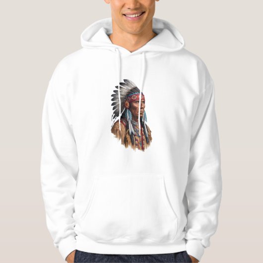 Hoodie, Sweatshirt - Indigene Amerikaner (Vorderseite)