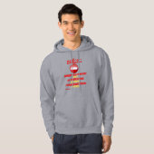 Hoodie Sweatshirt "NOTICE.." (Vorne ganz)