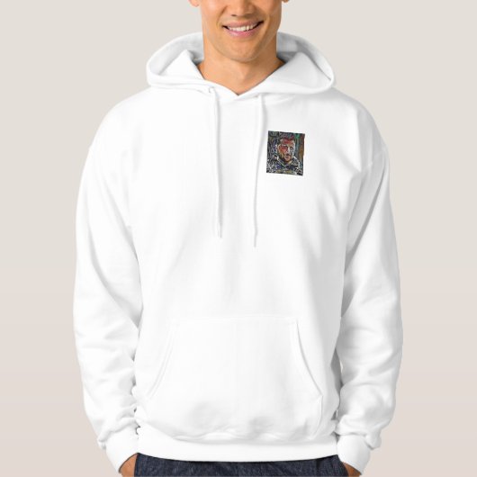 Hoodie Volodymyr Zelensky art (Vorderseite)